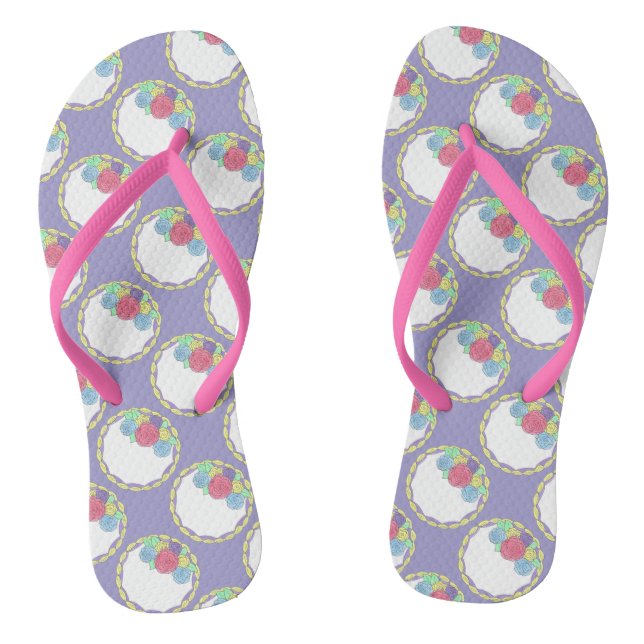 Tongs Mariage Cake Bridesmaid Fête des mariées Favorise (Semelle)