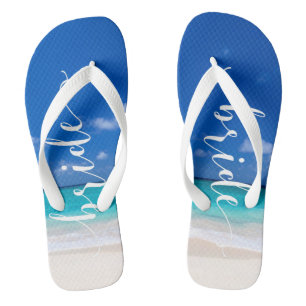 Tongs Mariage de plage de Bride magnifique Surf Océan