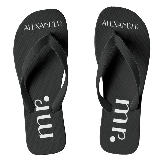 Tongs Mariage de salles officielles personnalisé (Semelle)