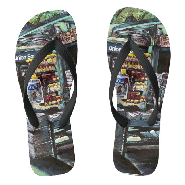 Tongs Matin Chrysocolia, Union Square, NYC (Semelle)