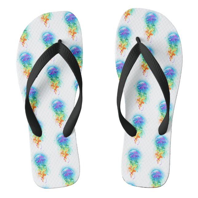 Tongs Méduse arc-en-ciel (Semelle)