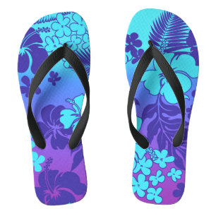 Tongs Mélange de Kona - mélange d'hibiscus hawaïens - vi