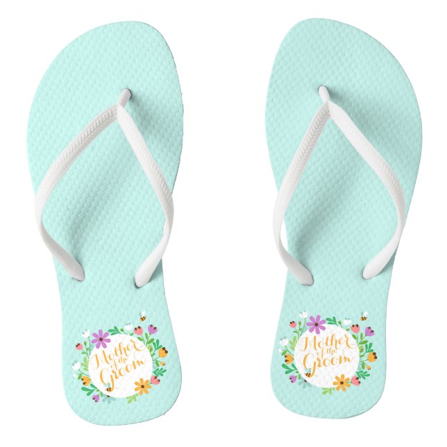 Tongs Mère du Mariage Groom | Retourner les volets (Semelle)