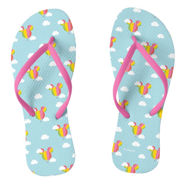 Tongs Mickey Mouse Hot Air Balloon Motif (Semelle)