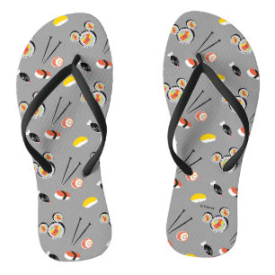 Tongs Mickey Mouse Sushi Icon Motif
