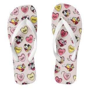 Tongs Mickey Souris & Amis Valentine Heart Candy