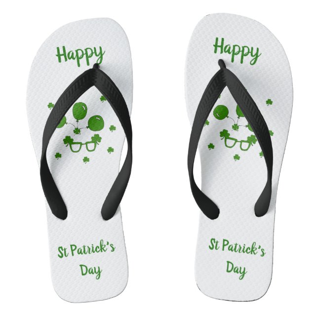Tongs Mini Mignonne Bonne St Patrick Joyeuse Journée (Semelle)