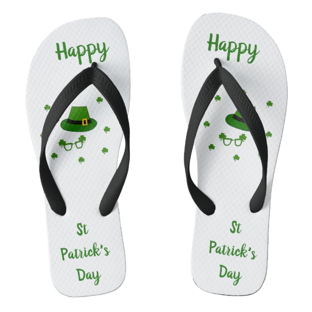 Tongs Mini Mignonne Bonne St Patrick Joyeuse Journée (Semelle)