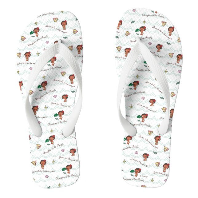 Tongs Moana | Né pour être dans le Motif Océan (Semelle)