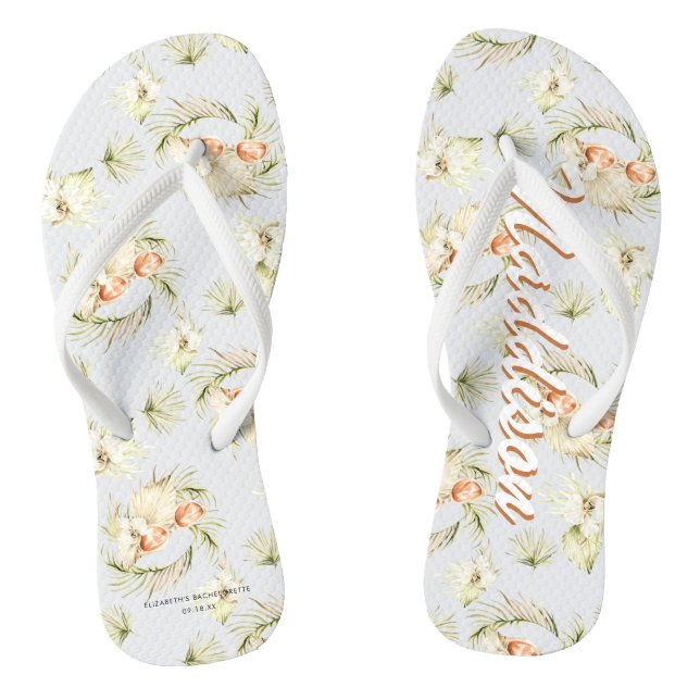 Tongs Mode de plage tropicale | Bachelorette (Semelle)
