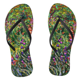 Tongs Monet - Le jardin d'Iris à Giverny