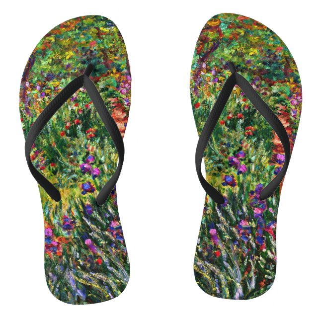 Tongs Monet - Le jardin d'Iris à Giverny (Semelle)
