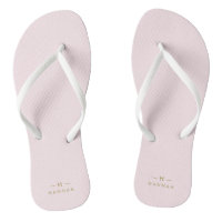Monogram Blush | Elegant Gold Minimum