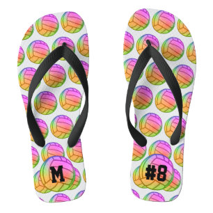 Tongs Monogramme de volley-ball 