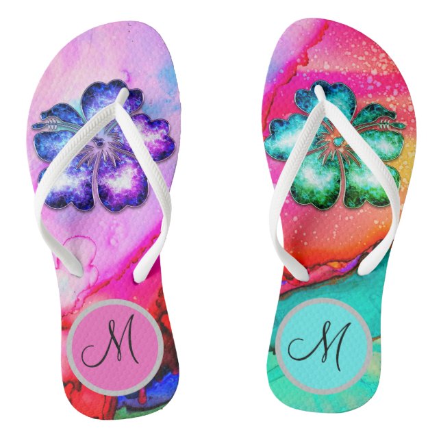 Tongs Monogramme Trippy Tropical Flopical Flip Flops (Semelle)