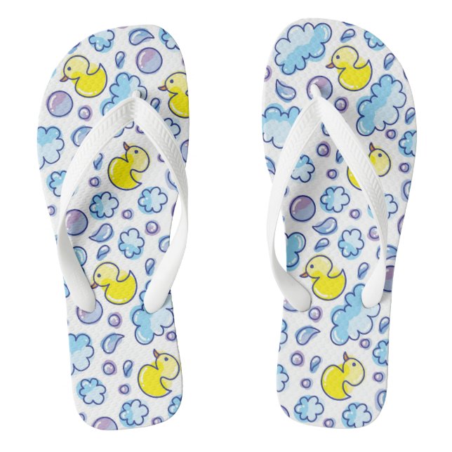 Tongs motif de lavage (Semelle)