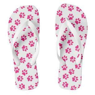 Tongs Motif De Pailles, Paniers De Chien, Pailles Roses