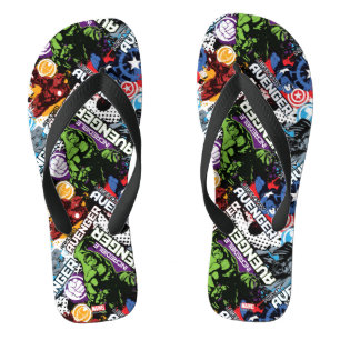 Tongs Motif de personnage des Avengers