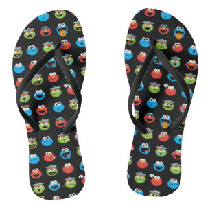 Tongs Motif de Sesame Street Pals Emoji