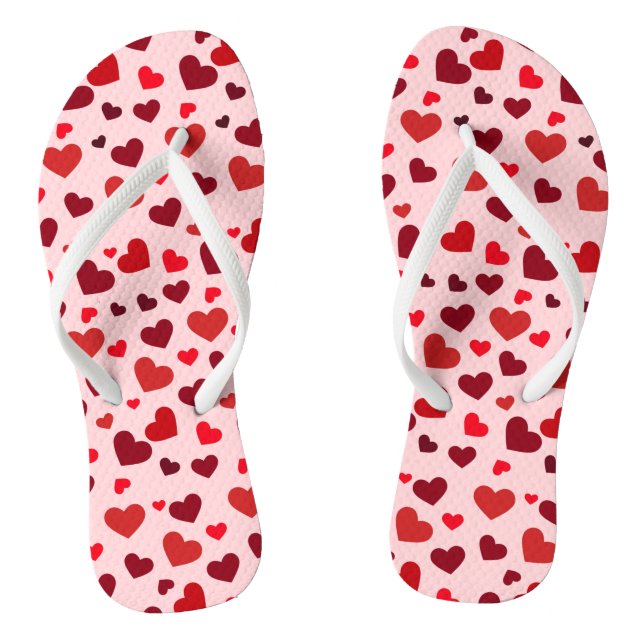 Tongs Motif des Coeurs mignons (Semelle)