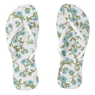 Tongs Motif floral 5
