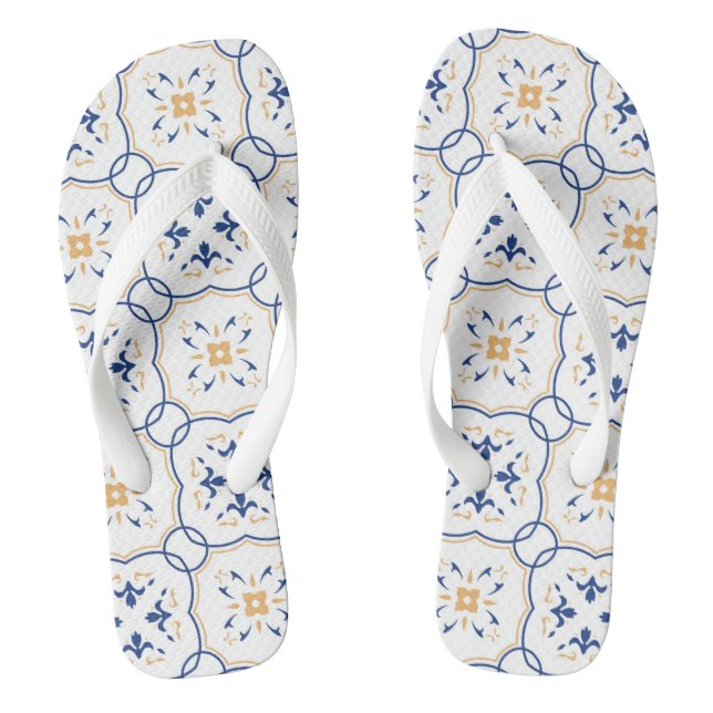 Tongs Motif floral 6 (Semelle)