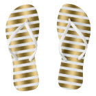 Motif Gold et White Stripes