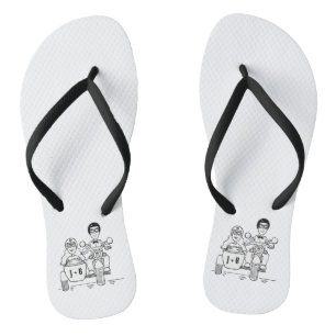 Tongs Moto-moto moto moto + Flèches Mariages Sidecar