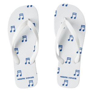Tongs Music Lover imprimé pour chansons Lover-Sandals Pe