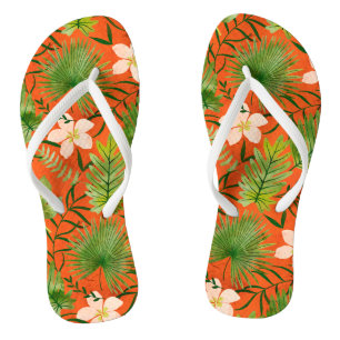 Tongs Nalani Hawaiian Tropical Garden Coral
