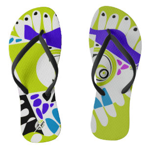 Tongs Nid d'oiseau - Avocado Green Grey