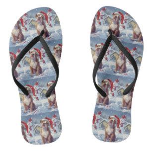 Tongs Noël American Staffordshire Winter Wonderland