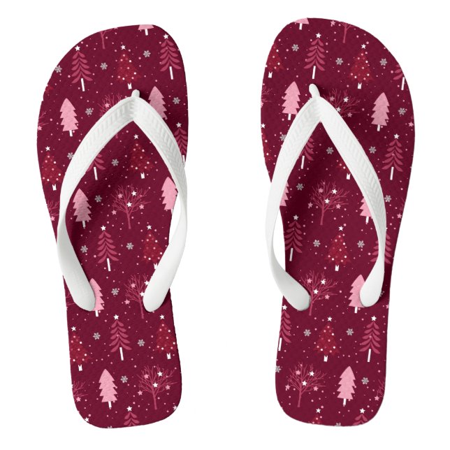 Tongs Noël Fête mignonne Fille hiver (Semelle)