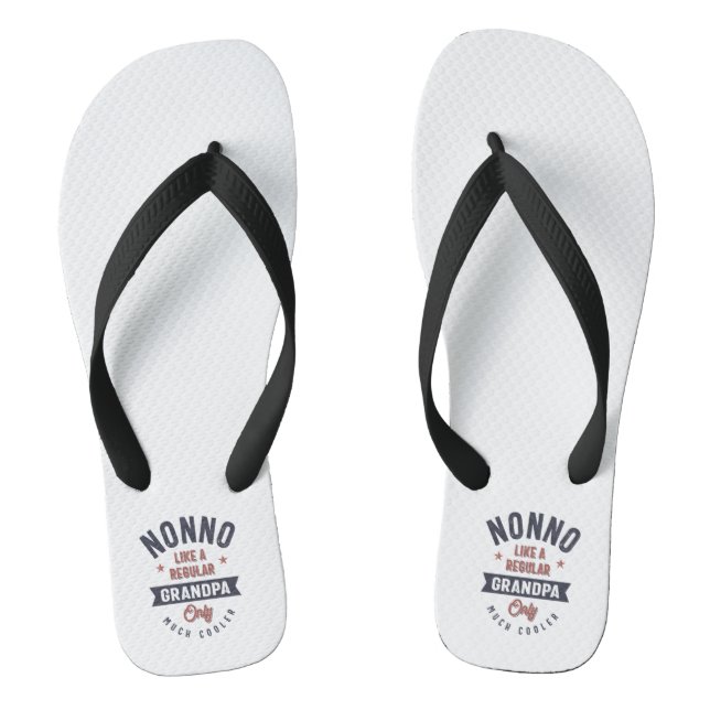 Tongs Nonno comme un grand-père régulier seulement beauc (Semelle)