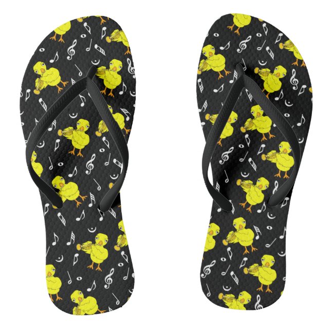 Tongs Notes de musique de trompette (Semelle)