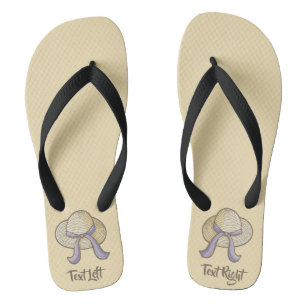 Tongs Paille Casquette beige
