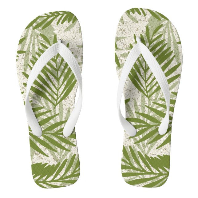Tongs Palmiers de plage de sable de Papakolea (Semelle)