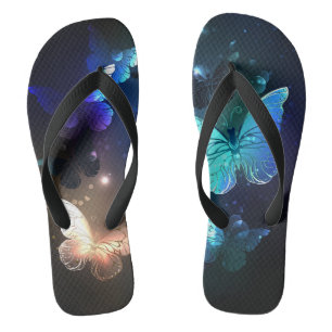 Tongs Papillon de nuit voltigeant
