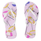 Parasols De Plage Colorés Avec Patte Pois Rouge