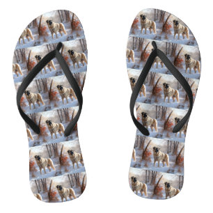 Tongs Pasteur Anatolien Laisser Neige Noël