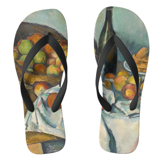 Tongs Paul Cezanne - Le panier des pommes (Semelle)