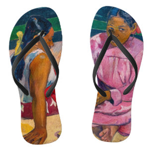 Tongs Paul Gauguin - Femmes tahitiennes sur la plage