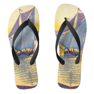 Tongs Paul Signac - Le Port au coucher du soleil, Opus 2