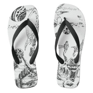 Tongs Paysage Alien