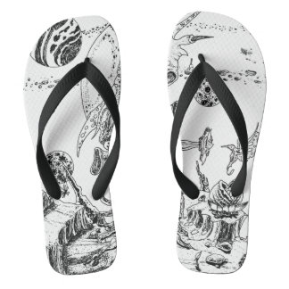 Tongs Paysage Alien