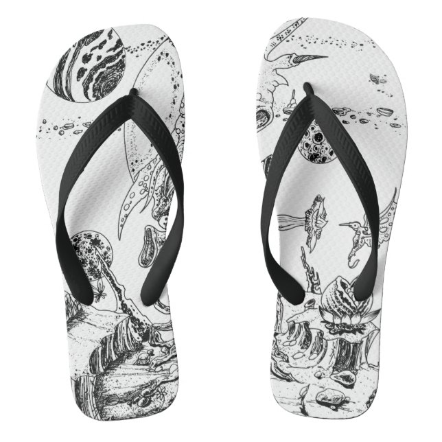 Tongs Paysage Alien (Semelle)