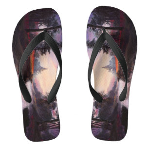 Tongs Paysage Nature Forêt Flip Flops personnalisés