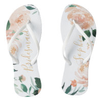 Personnalisé Romantique jardin fleuri bridesmaid