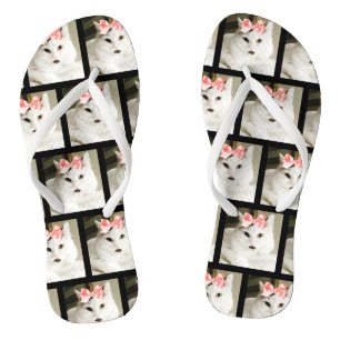 Tongs Photo personnalisée pour animaux de compagnie Cute