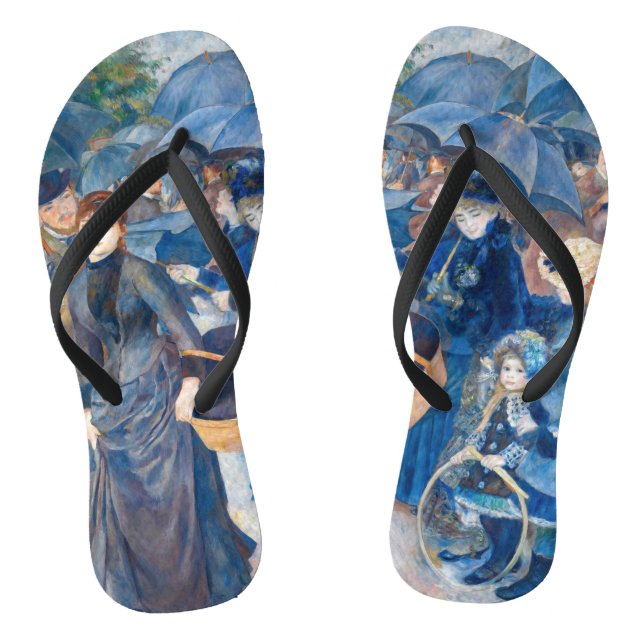 Tongs Pierre-Auguste Renoir - Les Parapluies (Semelle)